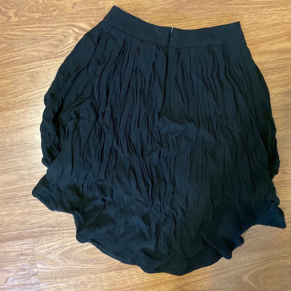 Express Black high low skirt
